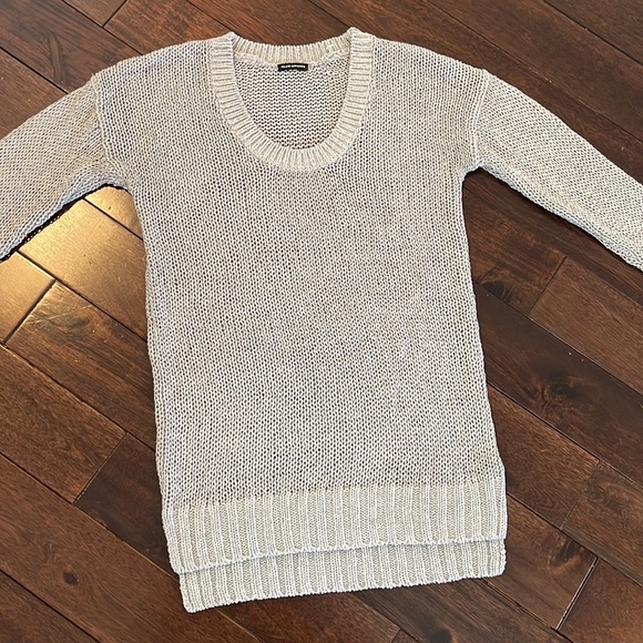 CLUB MONACO Shimmery Loose-Knit Sweater - Picture 2 of 10